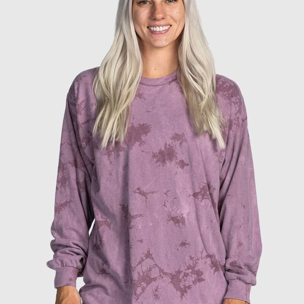 Crush Tie-Dyed Long Sleeve T-Shirt - Adult & Youth $ Thumbnail