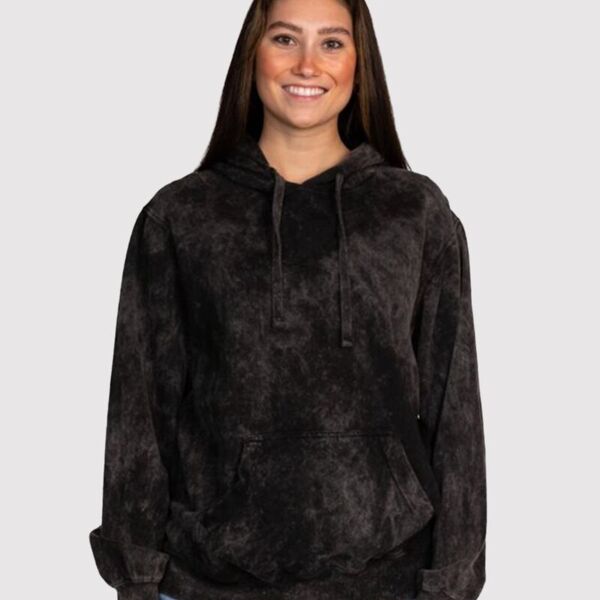 Premium Fleece Mineral Wash Hooded Sweatshirt - Adult & Youth $$ Thumbnail