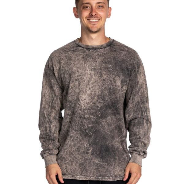 Mineral Wash Long Sleeve T-Shirt - Adult & Youth $$ Thumbnail