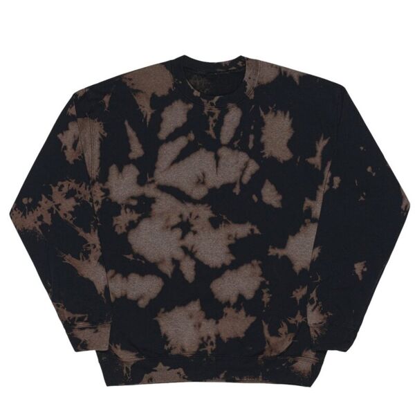 Essential Fleece Bleach Wash Crewneck Sweatshirt - Adult & Youth $$ Thumbnail