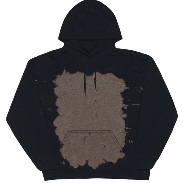 Essential Fleece Bleach Wash Hooded Sweatshirt - Adult & Youth $$ Thumbnail