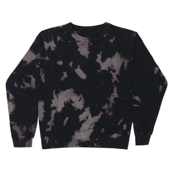 Premium Fleece Bleach Wash Crewneck Sweatshirt - Adult & Youth $$ Thumbnail