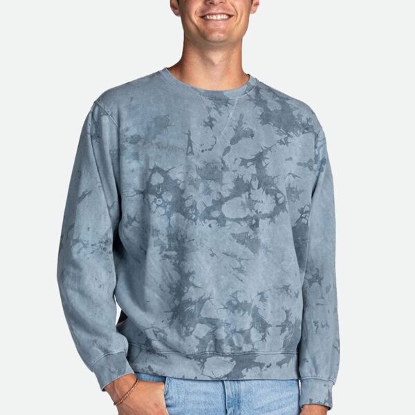 Crush Tie-Dyed Crewneck Sweatshirt - Adult & Youth $$ Thumbnail
