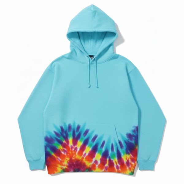 Bottom Wave Hoodie Tie Dyes -  Special Order - 24 Min. Adult & Youth Thumbnail