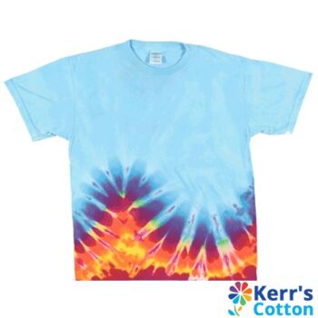 Bottom Wave Short Sleeve Tie Dyes -  Special Order - 24 Min. Adult & Youth $ Thumbnail