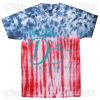 Custom Printed - Flag Tie Dye Tees - Adult & Youth Thumbnail