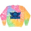 Crew Neck Fleece Tie Dye Thumbnail
