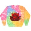 Crew Neck Fleece Tie Dye Thumbnail