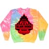 Crew Neck Fleece Tie Dye Thumbnail