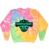 Crew Neck Fleece Tie Dye Thumbnail