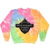 Crew Neck Fleece Tie Dye Thumbnail