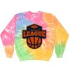 Crew Neck Fleece Tie Dye Thumbnail