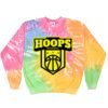 Crew Neck Fleece Tie Dye Thumbnail