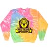 Crew Neck Fleece Tie Dye Thumbnail