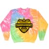 Crew Neck Fleece Tie Dye Thumbnail