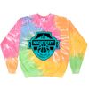 Crew Neck Fleece Tie Dye Thumbnail