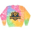 Crew Neck Fleece Tie Dye Thumbnail