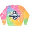 Crew Neck Fleece Tie Dye Thumbnail