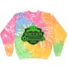 Crew Neck Fleece Tie Dye Thumbnail