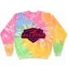 Crew Neck Fleece Tie Dye Thumbnail