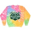 Crew Neck Fleece Tie Dye Thumbnail
