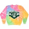 Crew Neck Fleece Tie Dye Thumbnail
