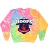 Crew Neck Fleece Tie Dye Thumbnail
