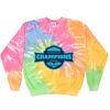 Crew Neck Fleece Tie Dye Thumbnail