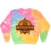 Crew Neck Fleece Tie Dye Thumbnail