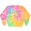 Crew Neck Fleece Tie Dye Thumbnail