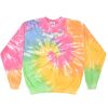 Crew Neck Fleece Tie Dye Thumbnail