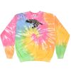 Crew Neck Fleece Tie Dye Thumbnail