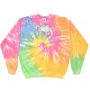 Crew Neck Fleece Tie Dye Thumbnail