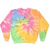 Crew Neck Fleece Tie Dye Thumbnail