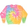 Crew Neck Fleece Tie Dye Thumbnail