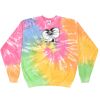 Crew Neck Fleece Tie Dye Thumbnail