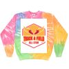 Crew Neck Fleece Tie Dye Thumbnail