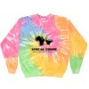 Crew Neck Fleece Tie Dye Thumbnail