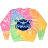 Crew Neck Fleece Tie Dye Thumbnail