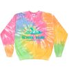 Crew Neck Fleece Tie Dye Thumbnail