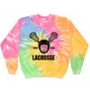 Crew Neck Fleece Tie Dye Thumbnail