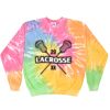 Crew Neck Fleece Tie Dye Thumbnail