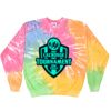 Crew Neck Fleece Tie Dye Thumbnail