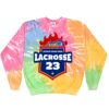 Crew Neck Fleece Tie Dye Thumbnail