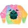 Crew Neck Fleece Tie Dye Thumbnail