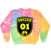 Crew Neck Fleece Tie Dye Thumbnail