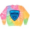 Crew Neck Fleece Tie Dye Thumbnail