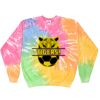 Crew Neck Fleece Tie Dye Thumbnail