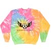 Crew Neck Fleece Tie Dye Thumbnail