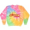 Crew Neck Fleece Tie Dye Thumbnail
